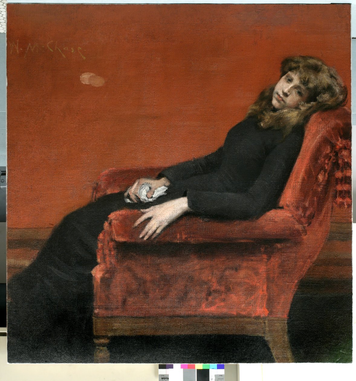 Genç Yetim by William Merritt Chase