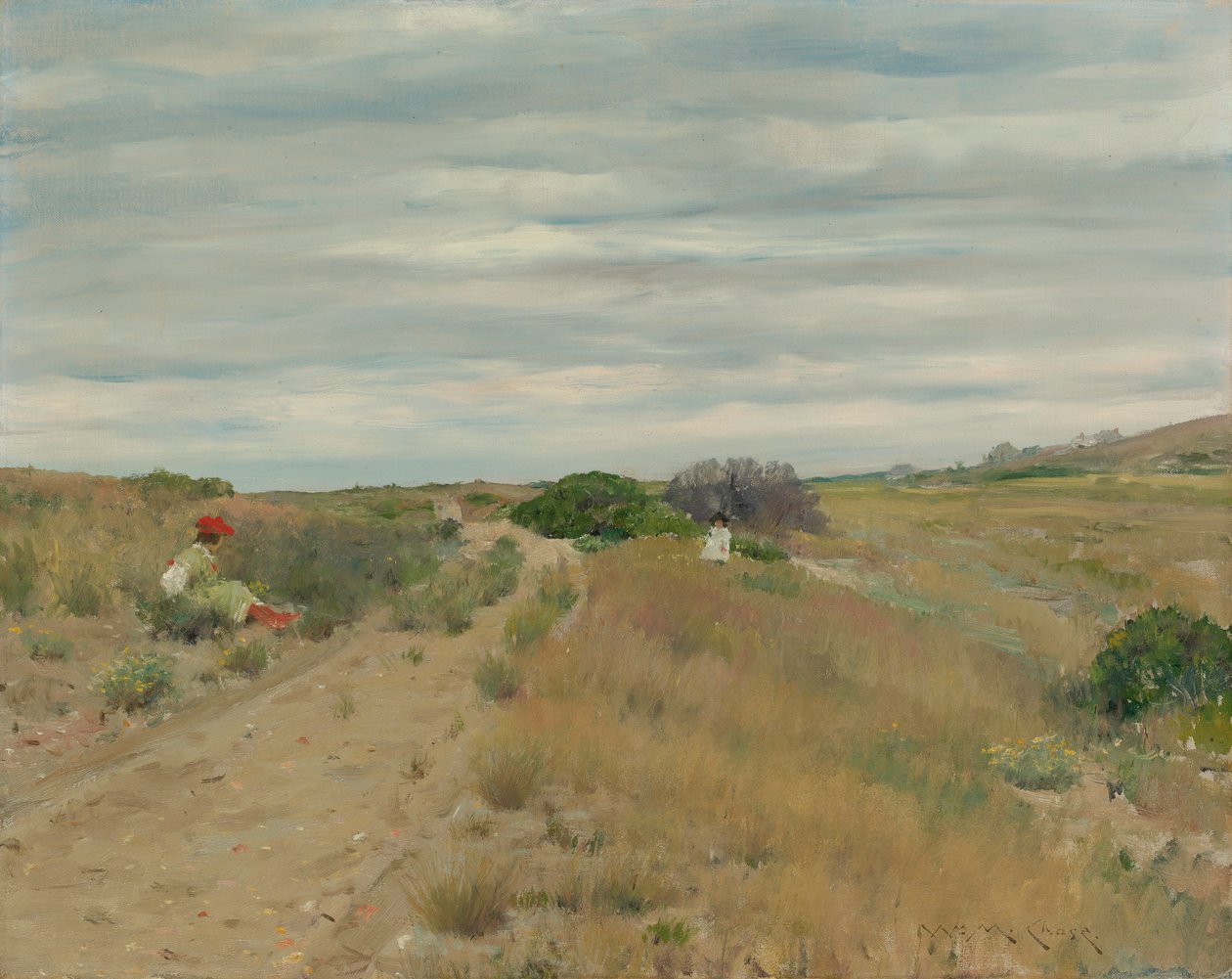 Eski Kum Yolu by William Merritt Chase