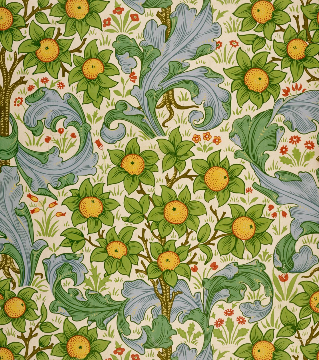 ಆರ್ಚರ್ಡ್, ಡಿಯರ್ಲೆ, 1899 ಟರ್ಕ್ by William Morris