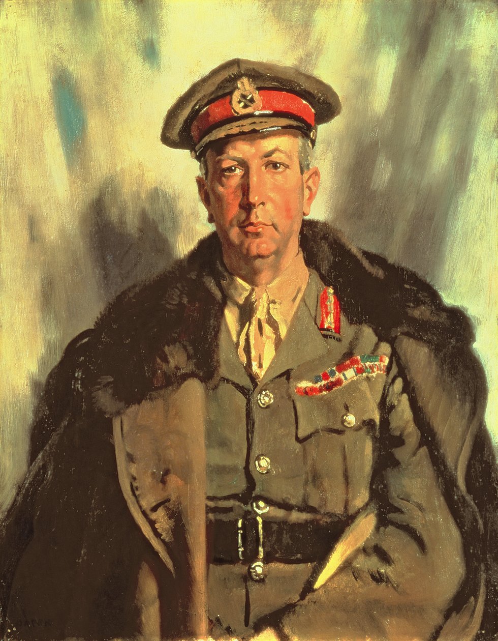 Korgeneral Sir AW Currie (1875-1933) c.1918 by William Orpen