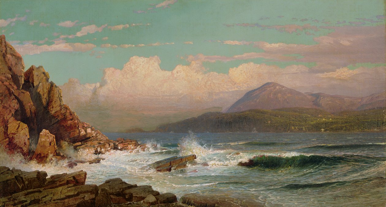 Mt. Desert, Maine, 1866 by William Trost Richards