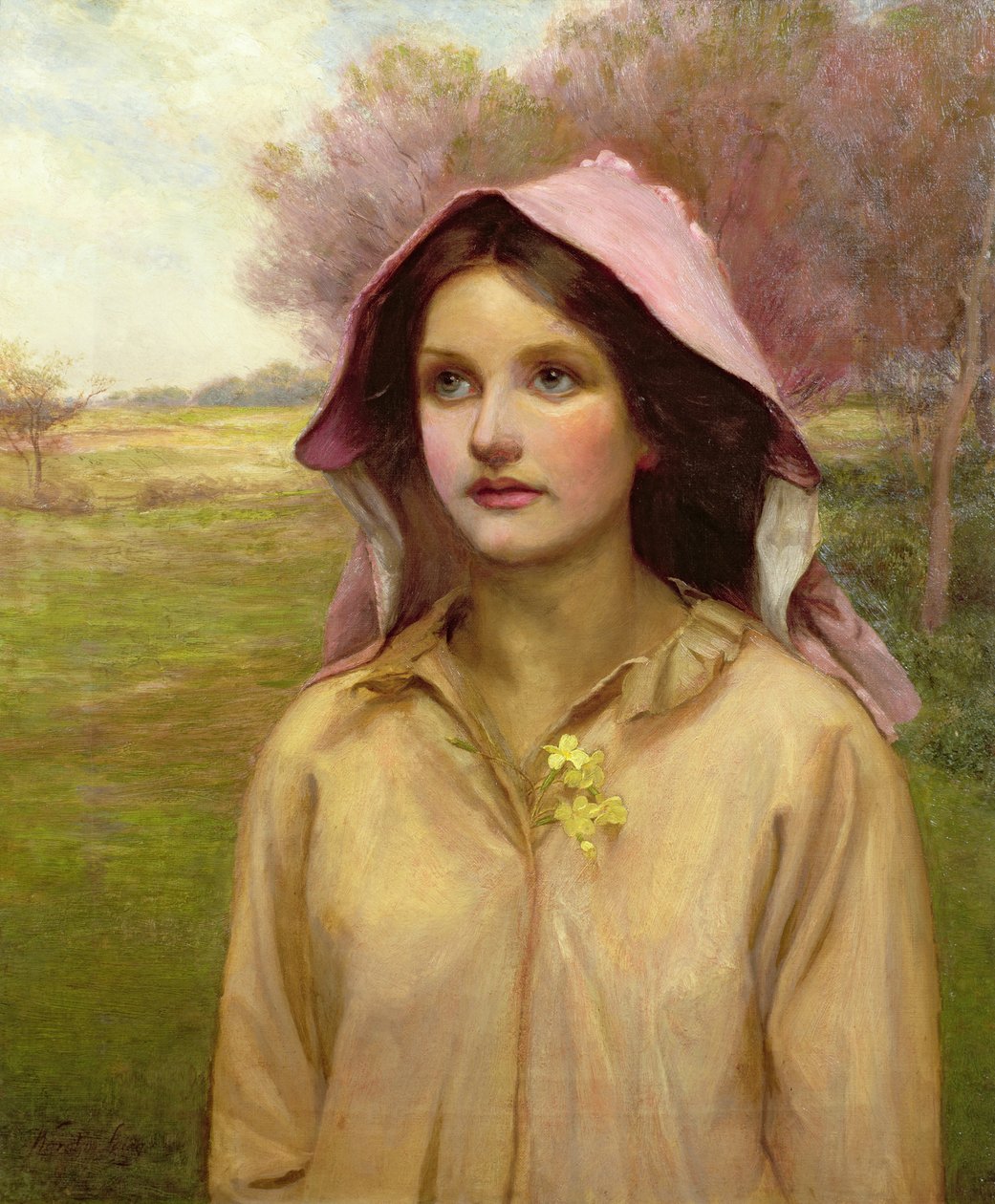 çuha çiçeği kız by William Ward Laing