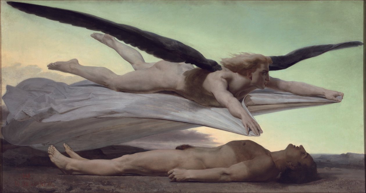 Ölümden önce eşitlik by William Adolphe Bouguereau