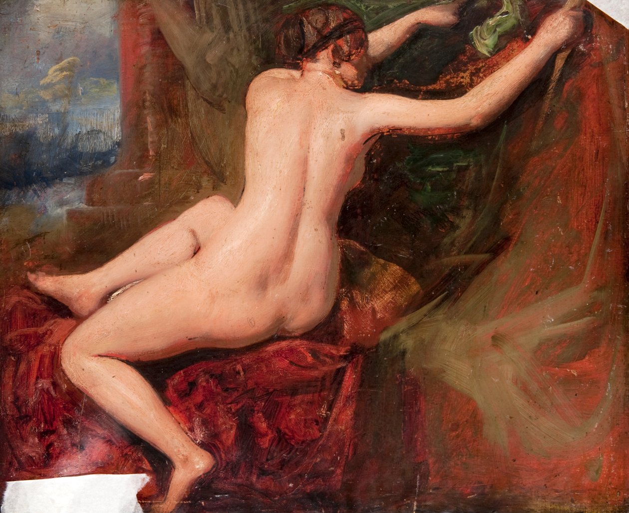 kadın çıplak by William (manner of) Etty