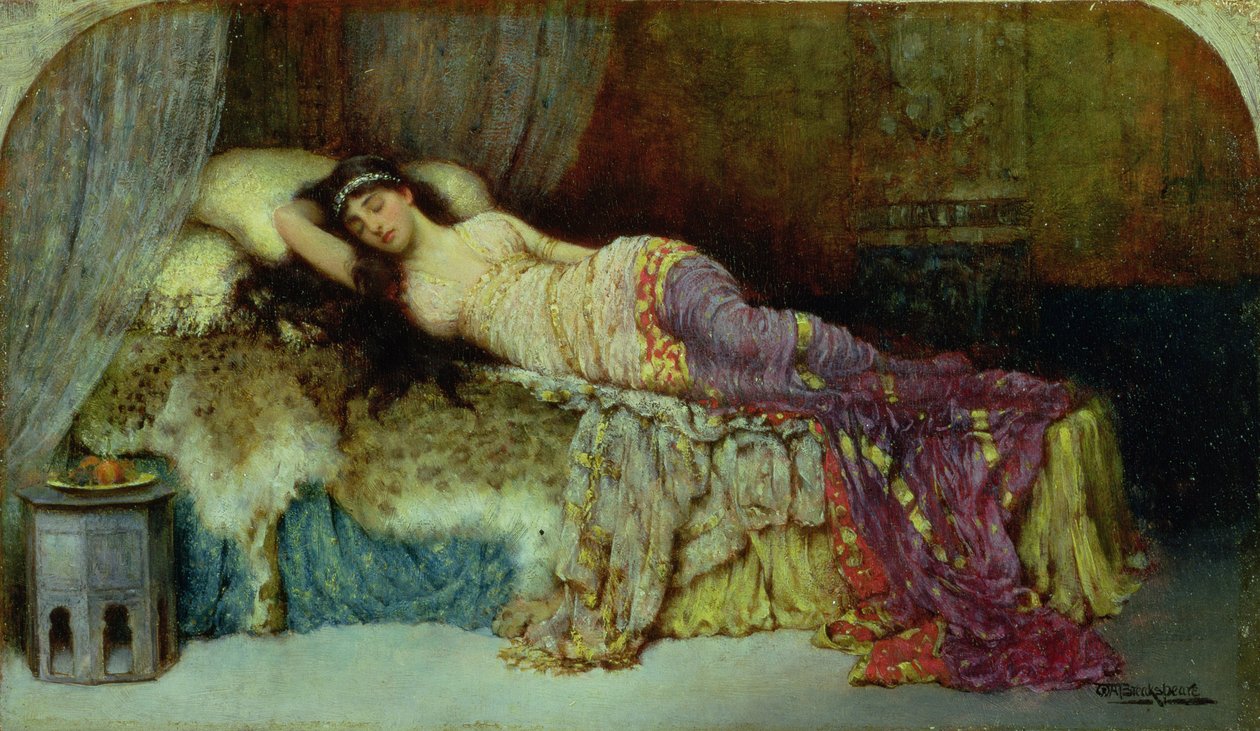 Uyuyan güzel by William A. Breakspeare