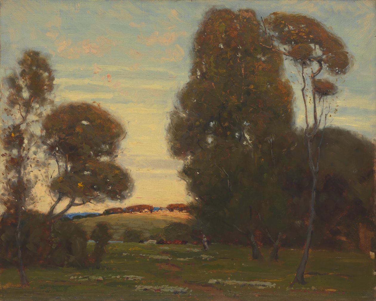 İsimsiz Fransız Manzarası, 1905. by William A. Harper