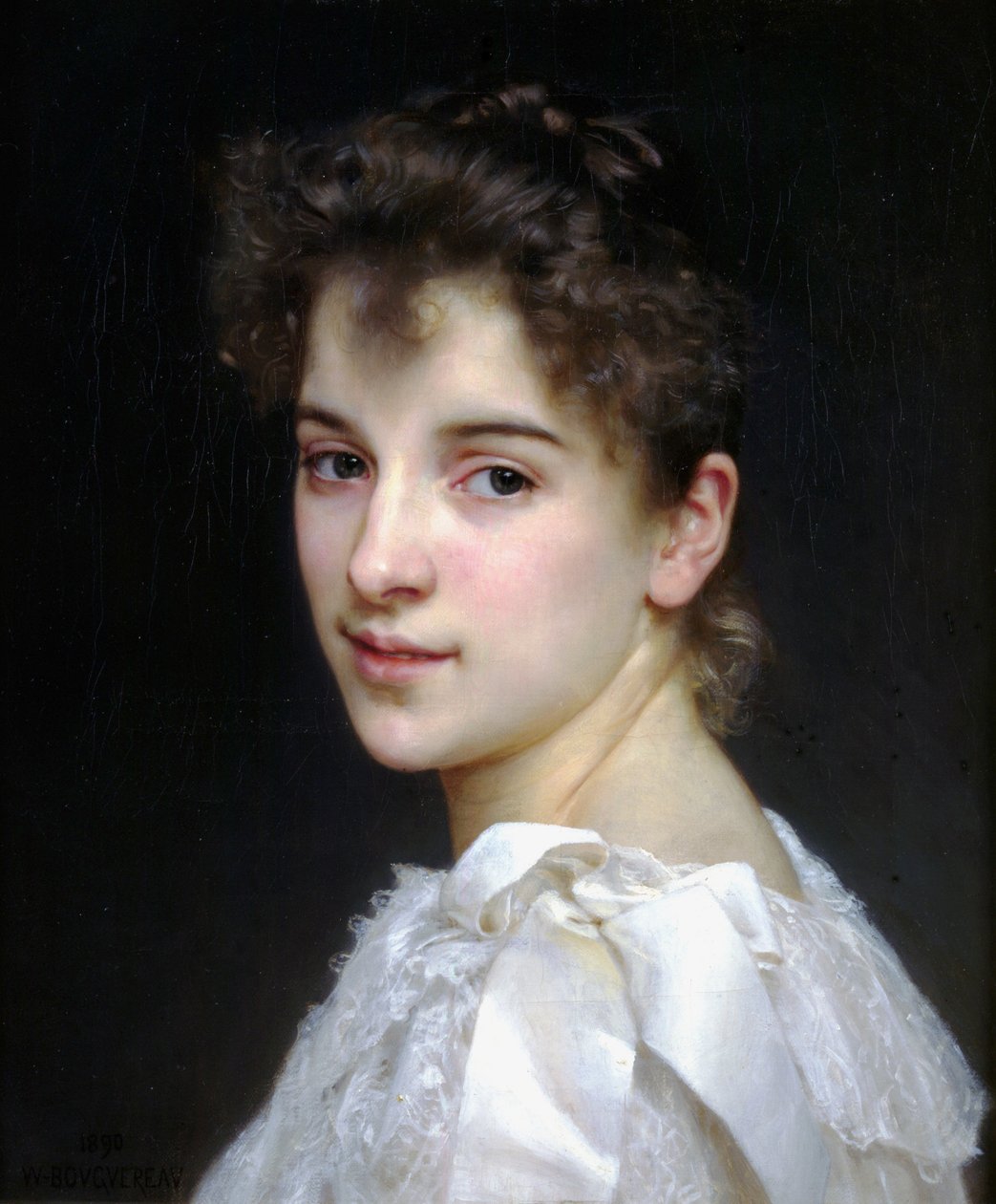 Gabrielle Karyolası by William Adolphe Bouguereau