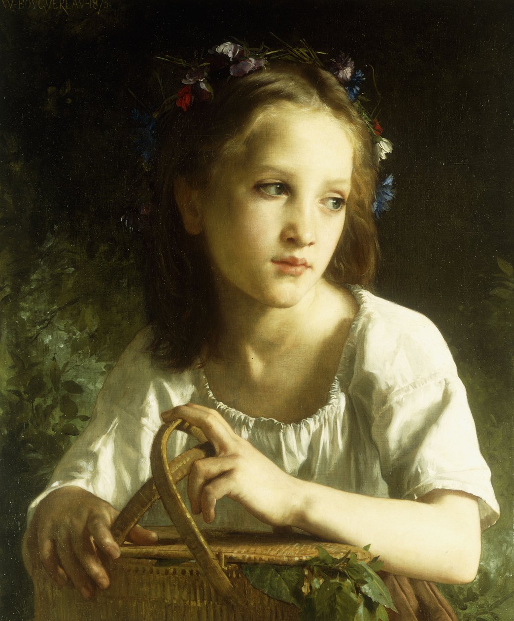 La Petite Ophelie, 1875 by William Adolphe Bouguereau