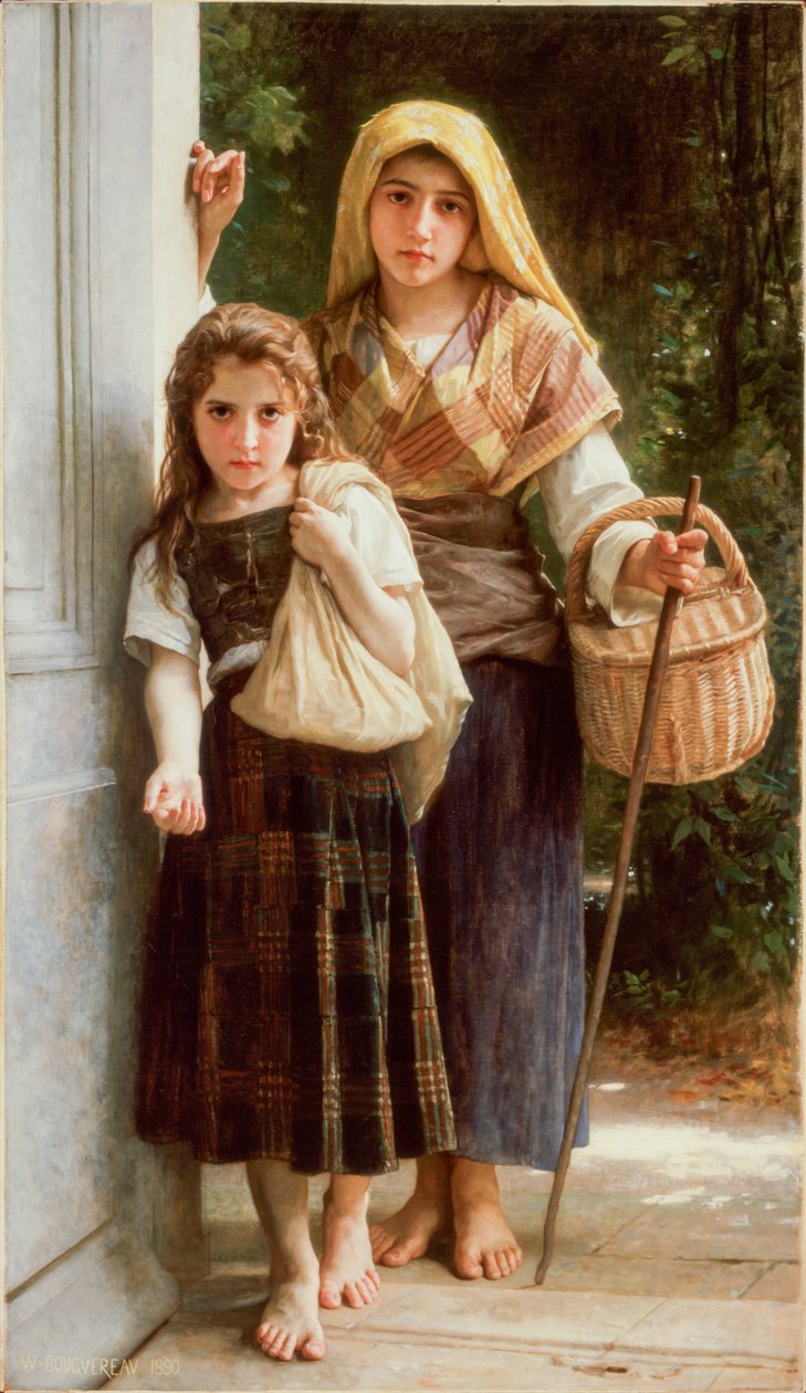 Küçük Dilenciler by William Adolphe Bouguereau
