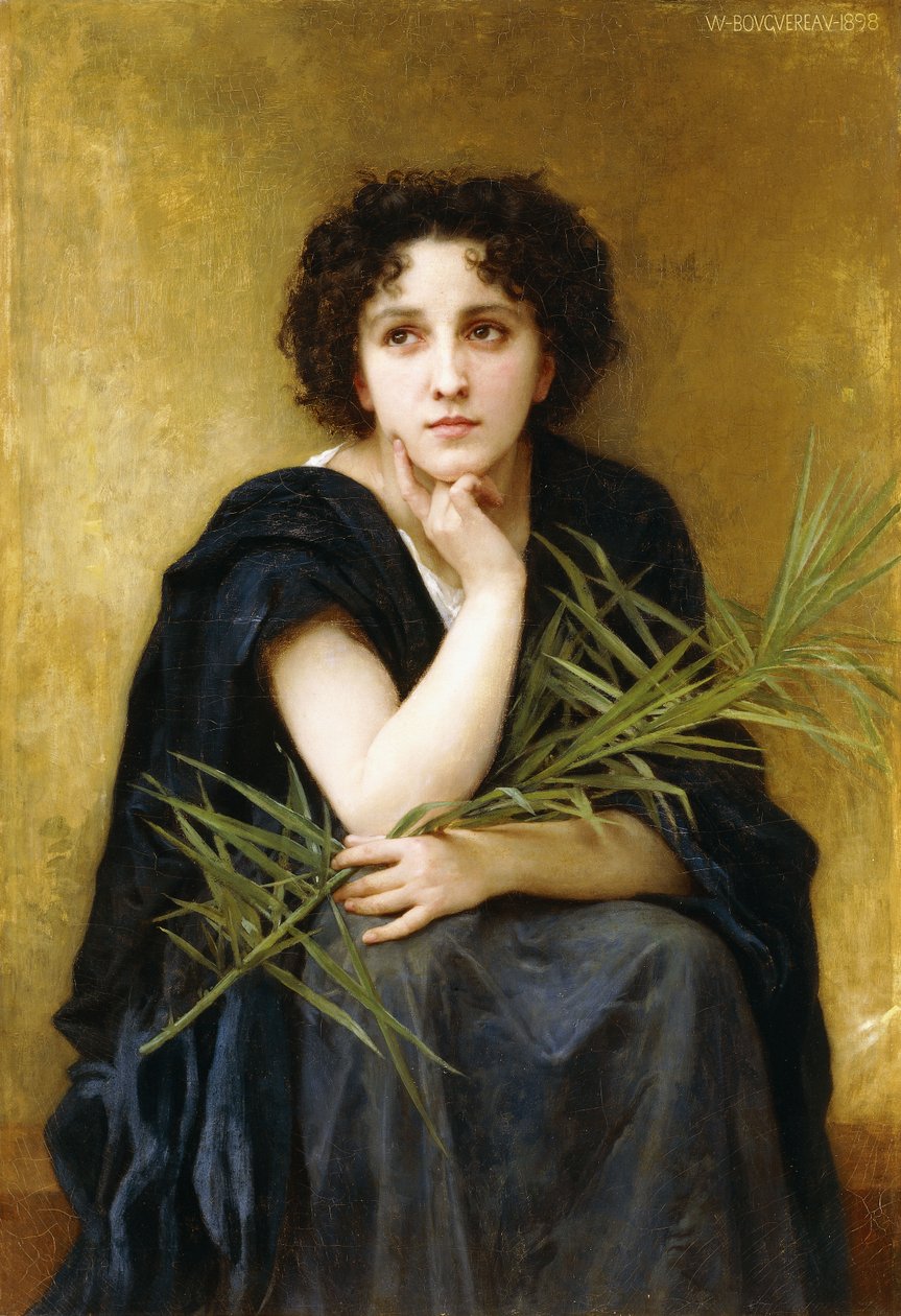 Yansıma, 1898 by William Adolphe Bouguereau