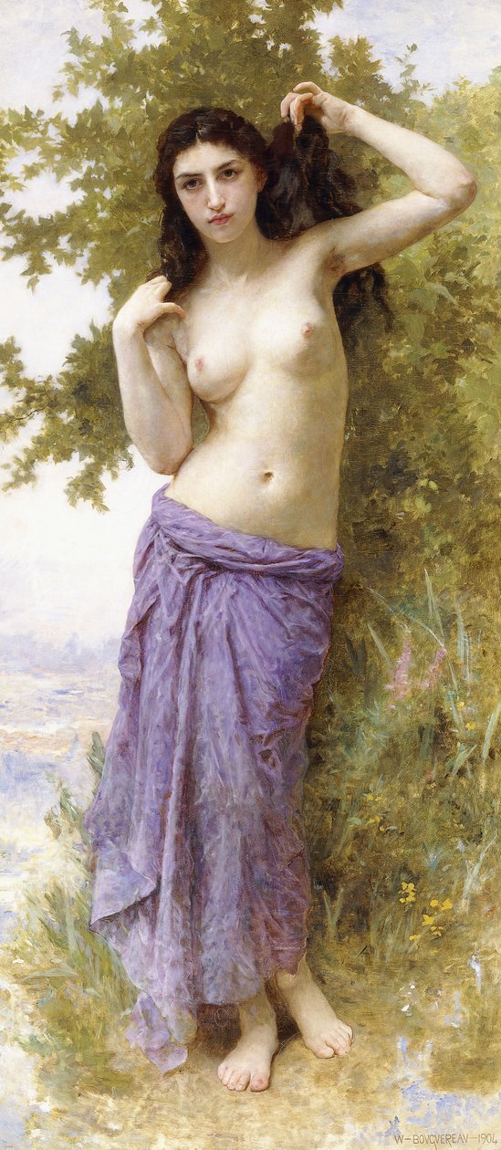 Roma Güzeli, 1904 by William Adolphe Bouguereau