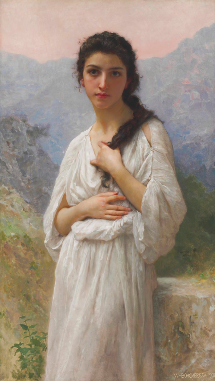 Bekleyiş by William Adolphe Bouguereau