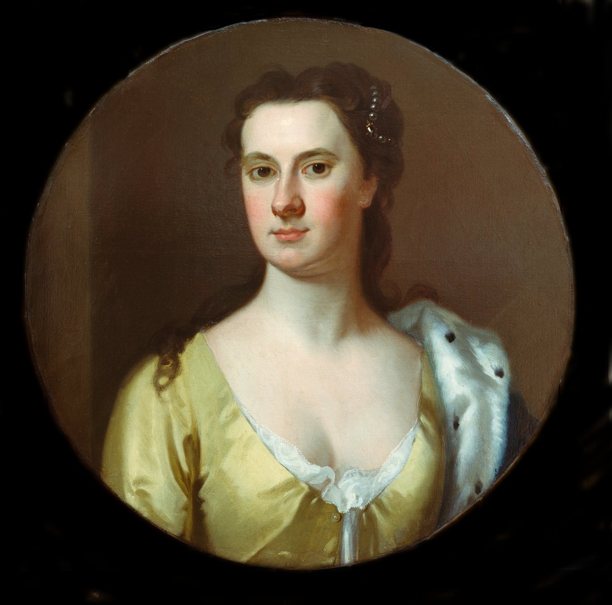 Lady Burlington c.1728 (tuval üzerine yağlıboya) by William Aikman