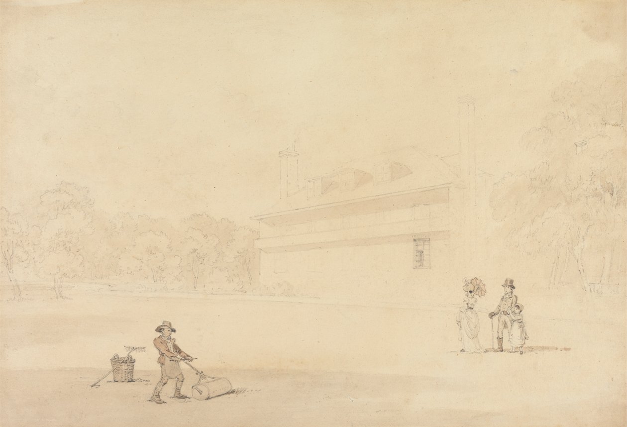 Lady Macartney'nin Chiswick'teki Villası by William Alexander
