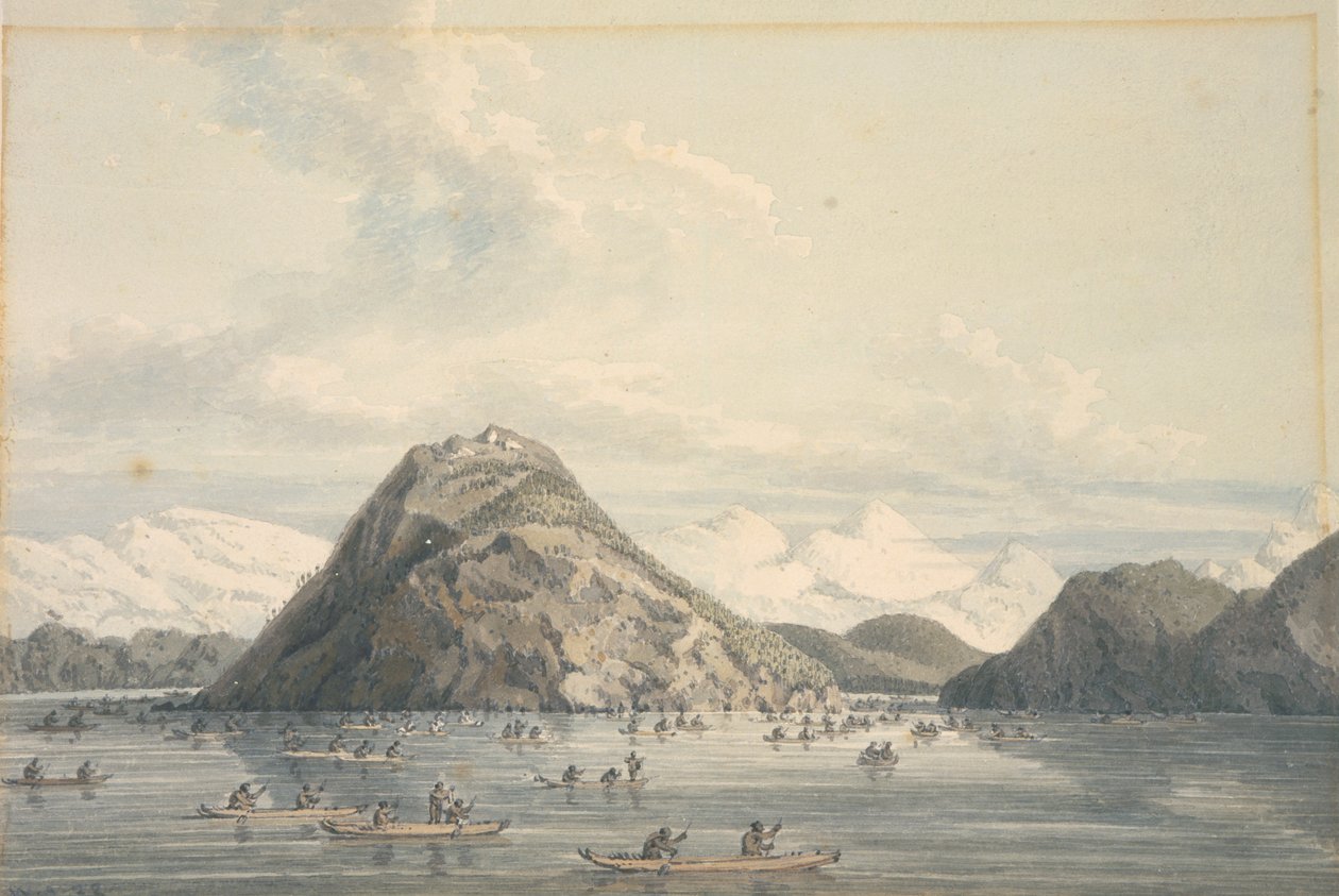 Port Dick, Cook Körfezi yakınında by William Alexander