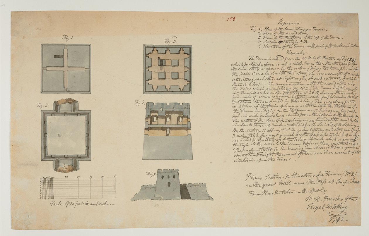 WD 961 f.158 by William Alexander