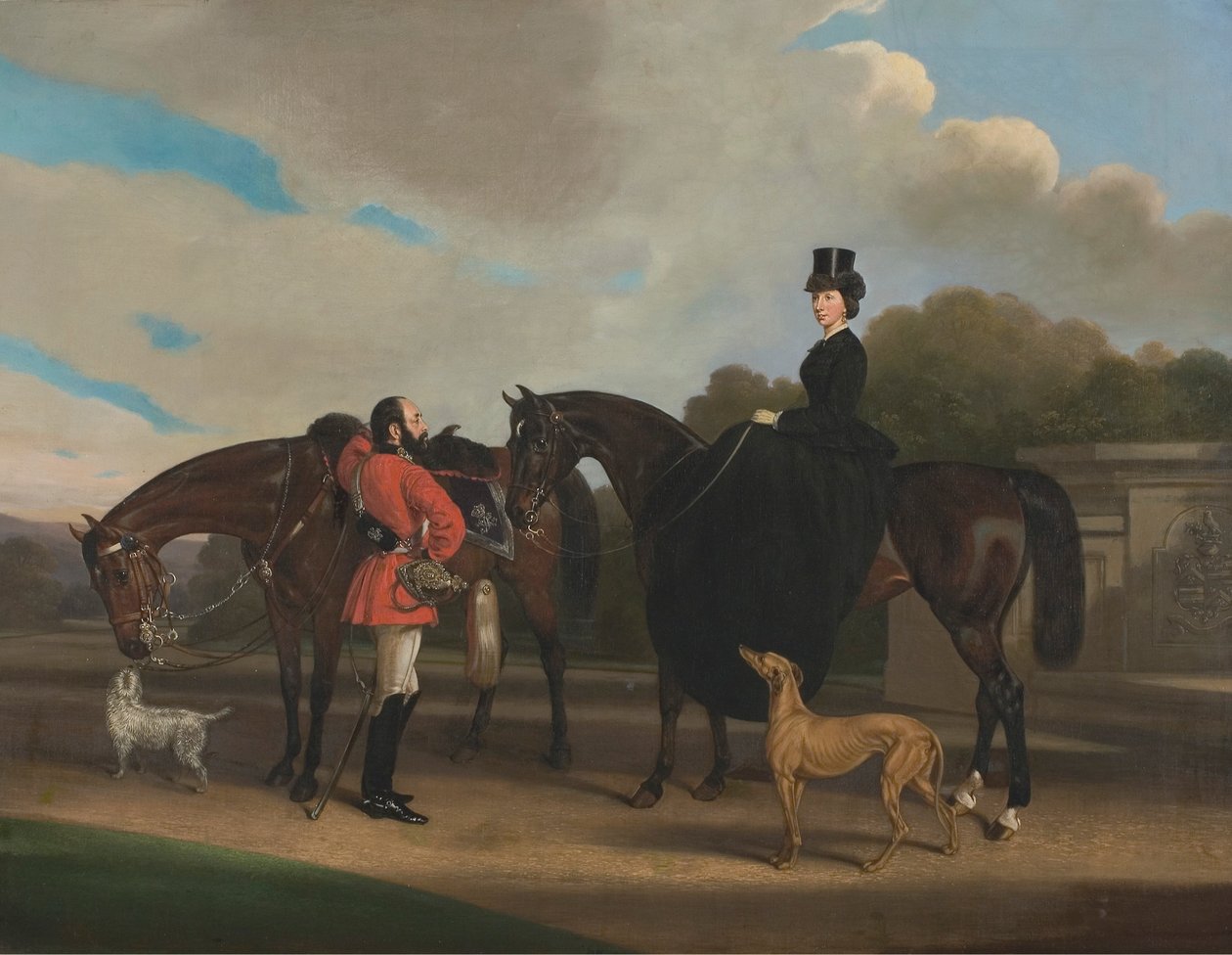 Lord ve Leydi Twemlow by William Barraud