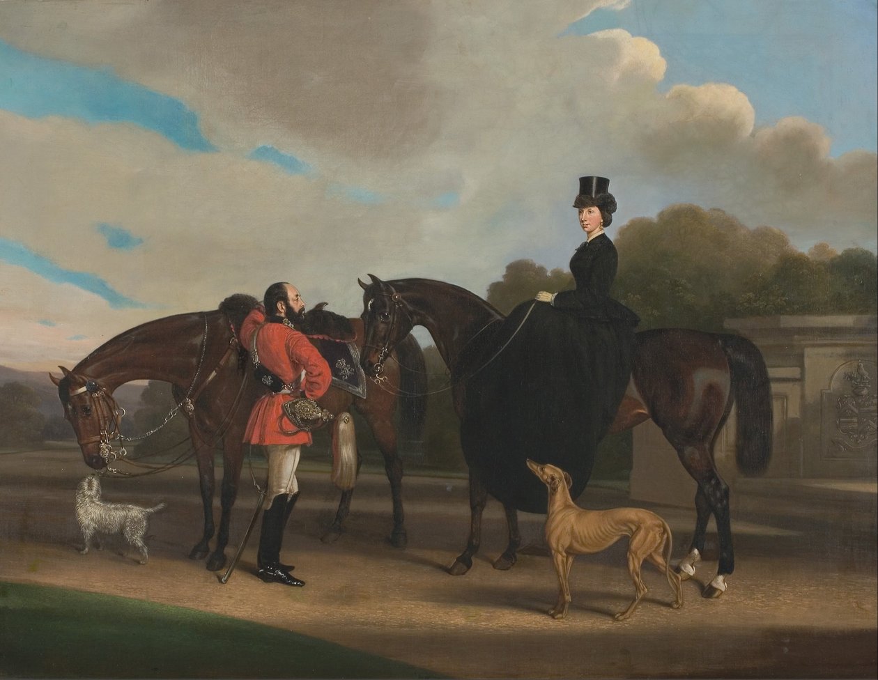 Lord ve Leydi Twemlow by William Barraud