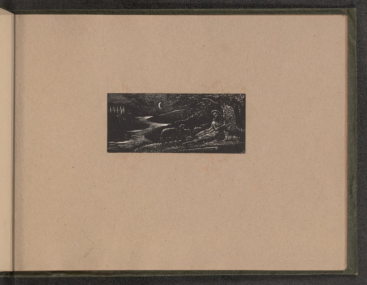 Colinet Gece Dinlenme, 1821. by William Blake