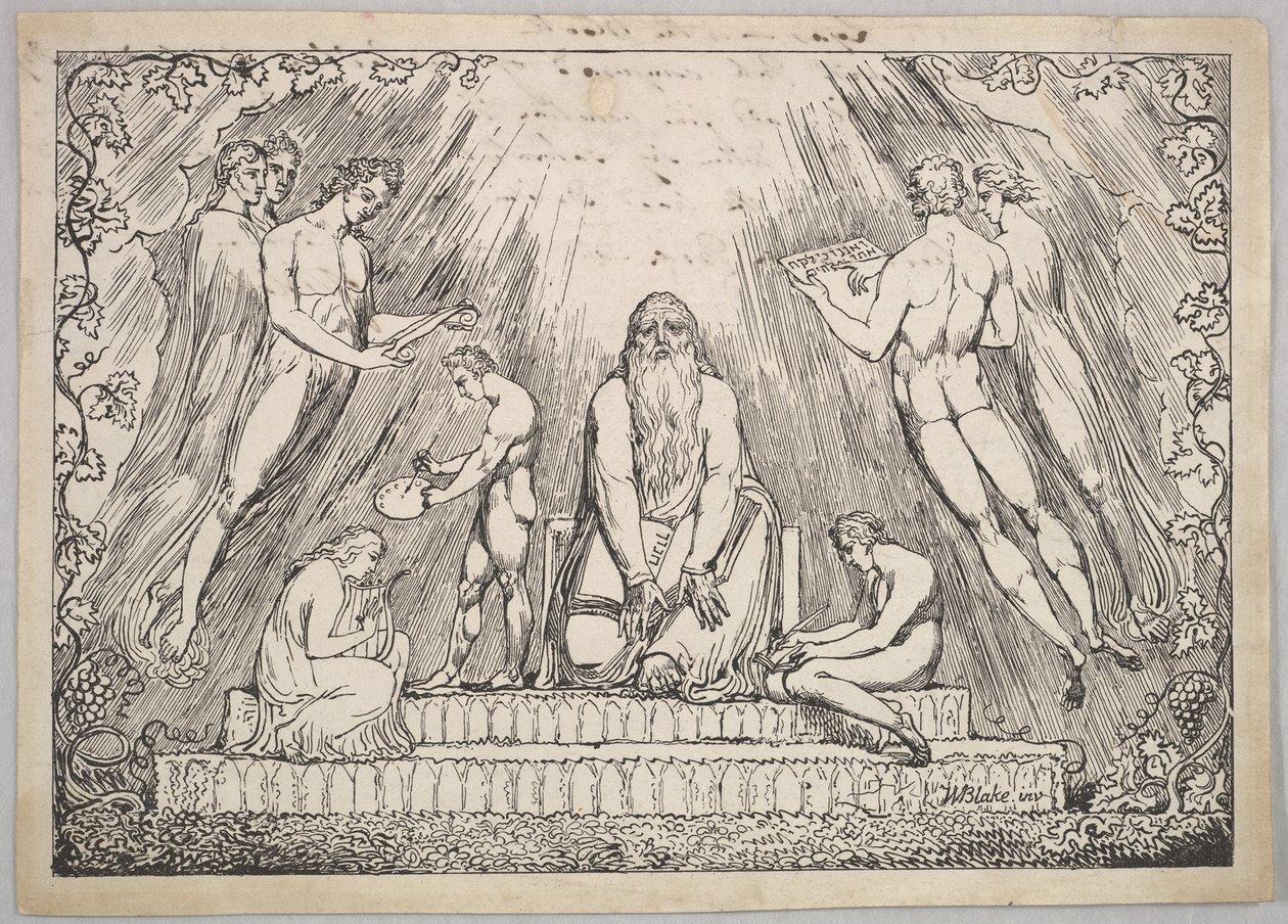 Hanok, 1806-7. by William Blake