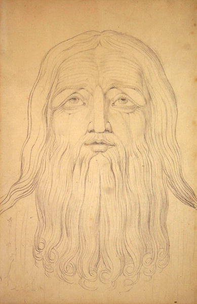 İş Başkanı (kağıt üzerinde grafit) by William Blake