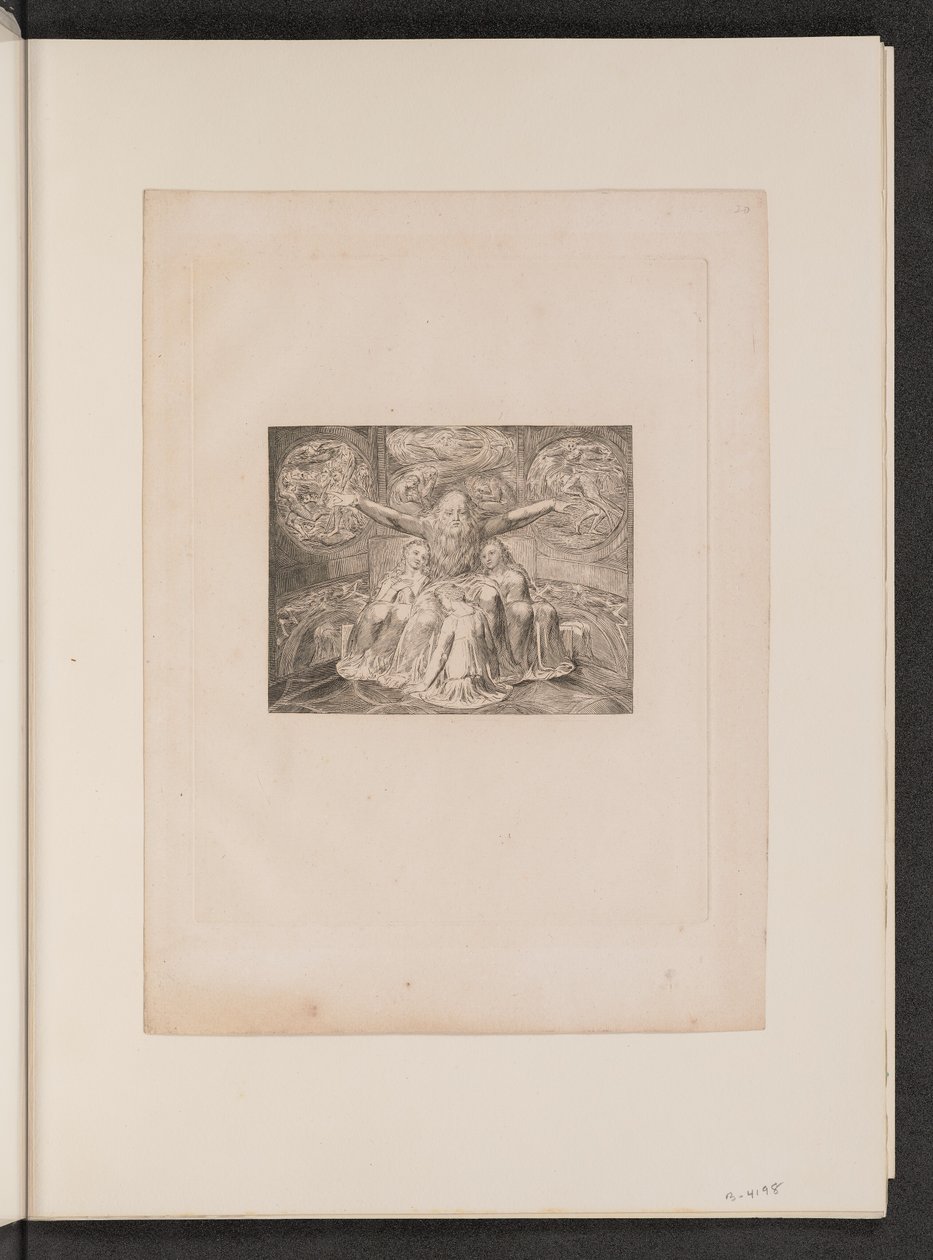 Eyüp ve Kızları by William Blake