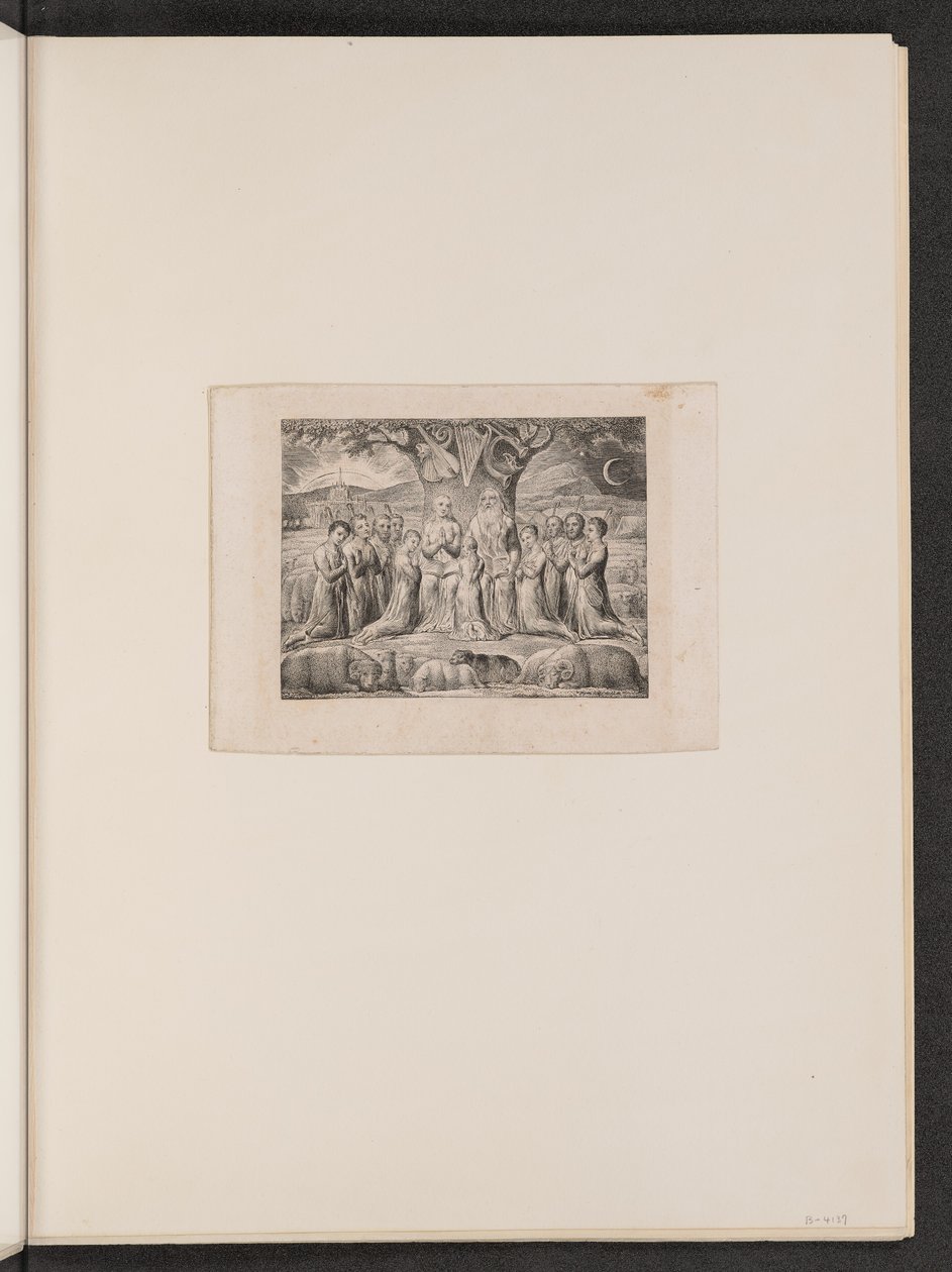 İş ve Ailesi by William Blake