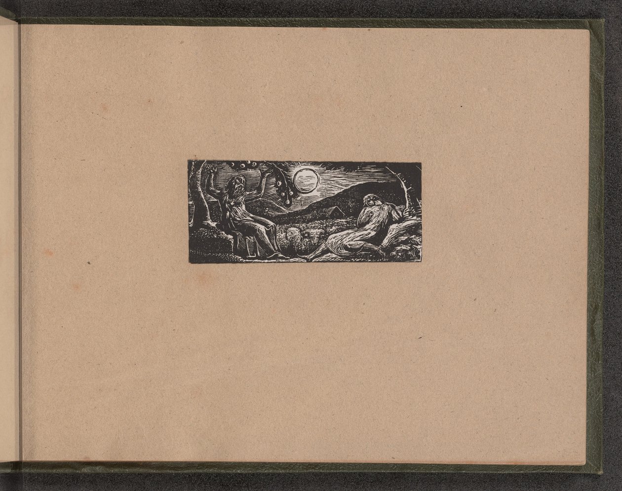 Meyve Ağacının Altında Değil, 1821. by William Blake
