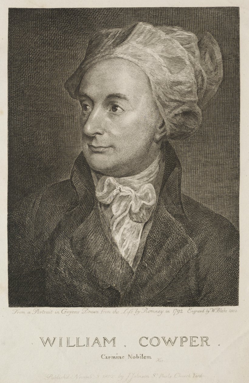 William Cowper, 1802. by William Blake