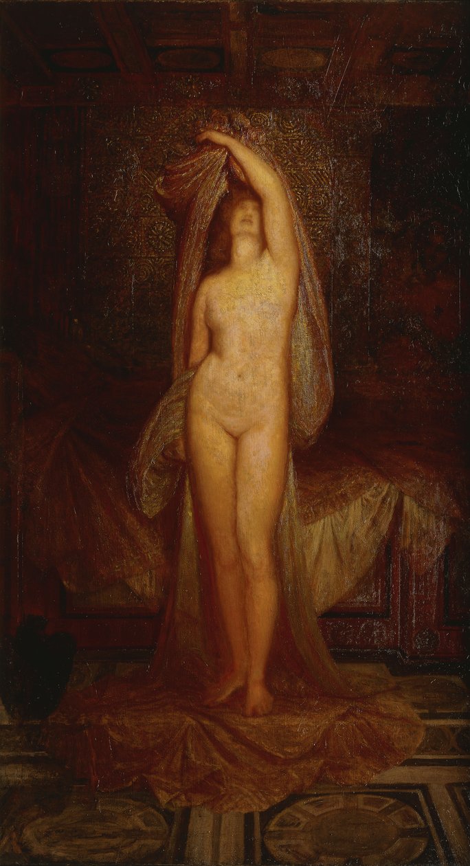 Alegorik Bir Kadın Figürü, by William Blake Richmond