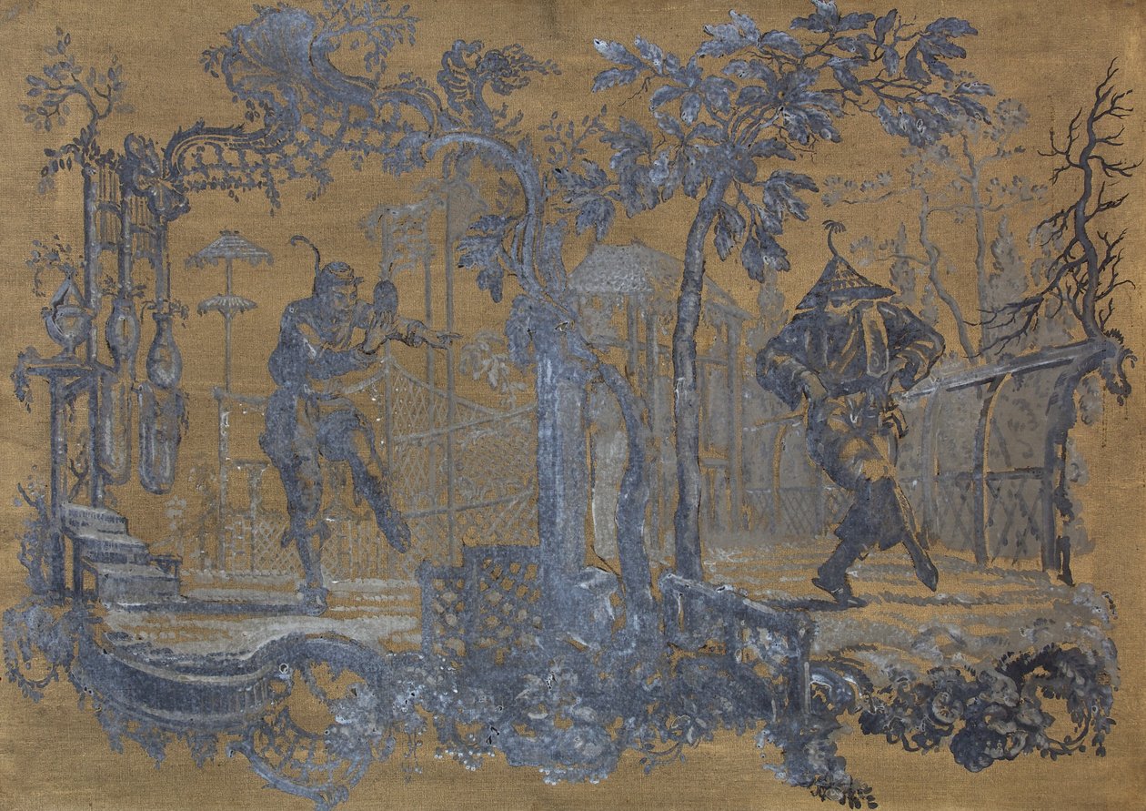 Chinoiserie (tuval üzerine yağlı boya) by William Bruce Ellis Ranken