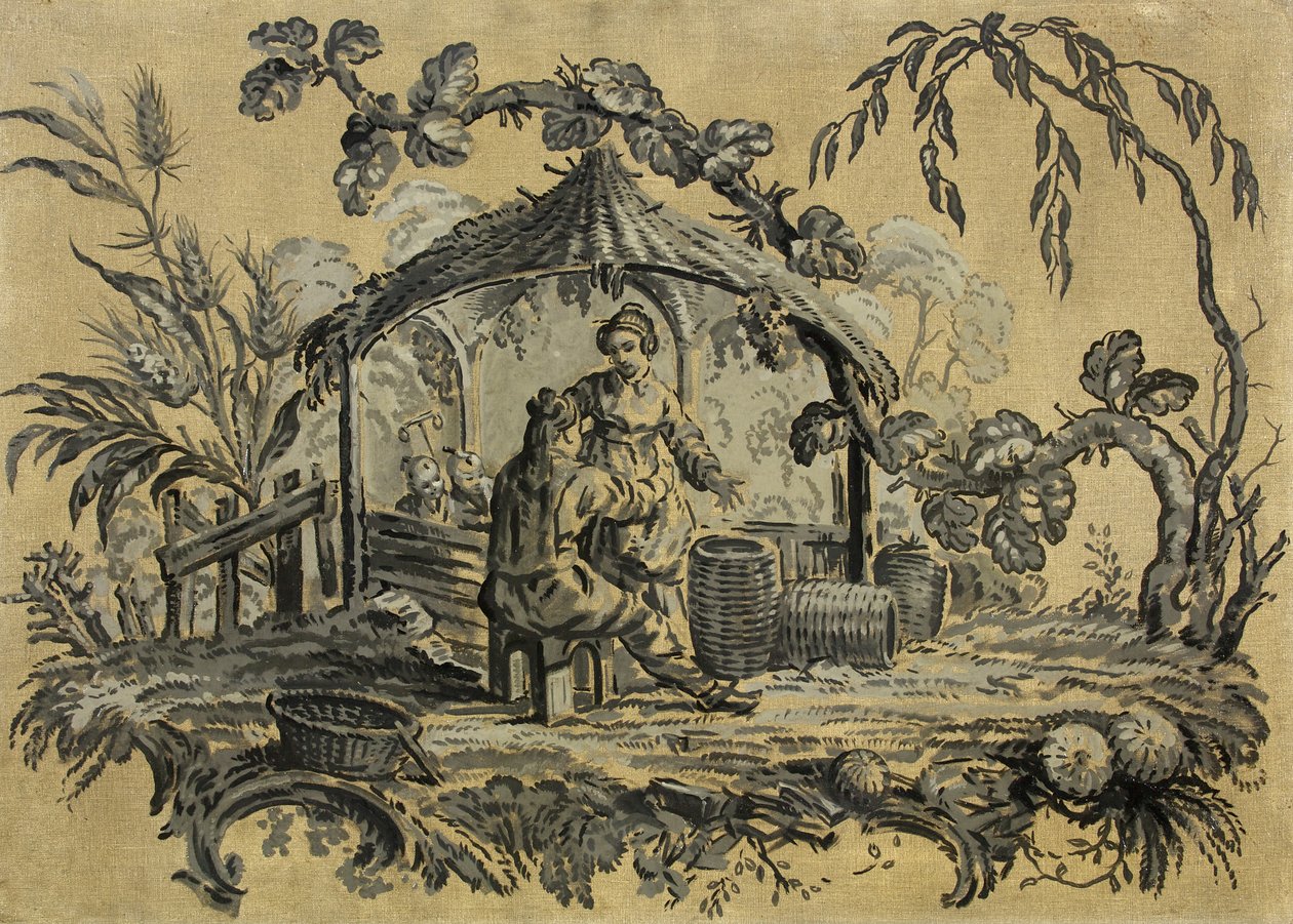 Chinoiserie (tuval üzerine yağlı boya) by William Bruce Ellis Ranken