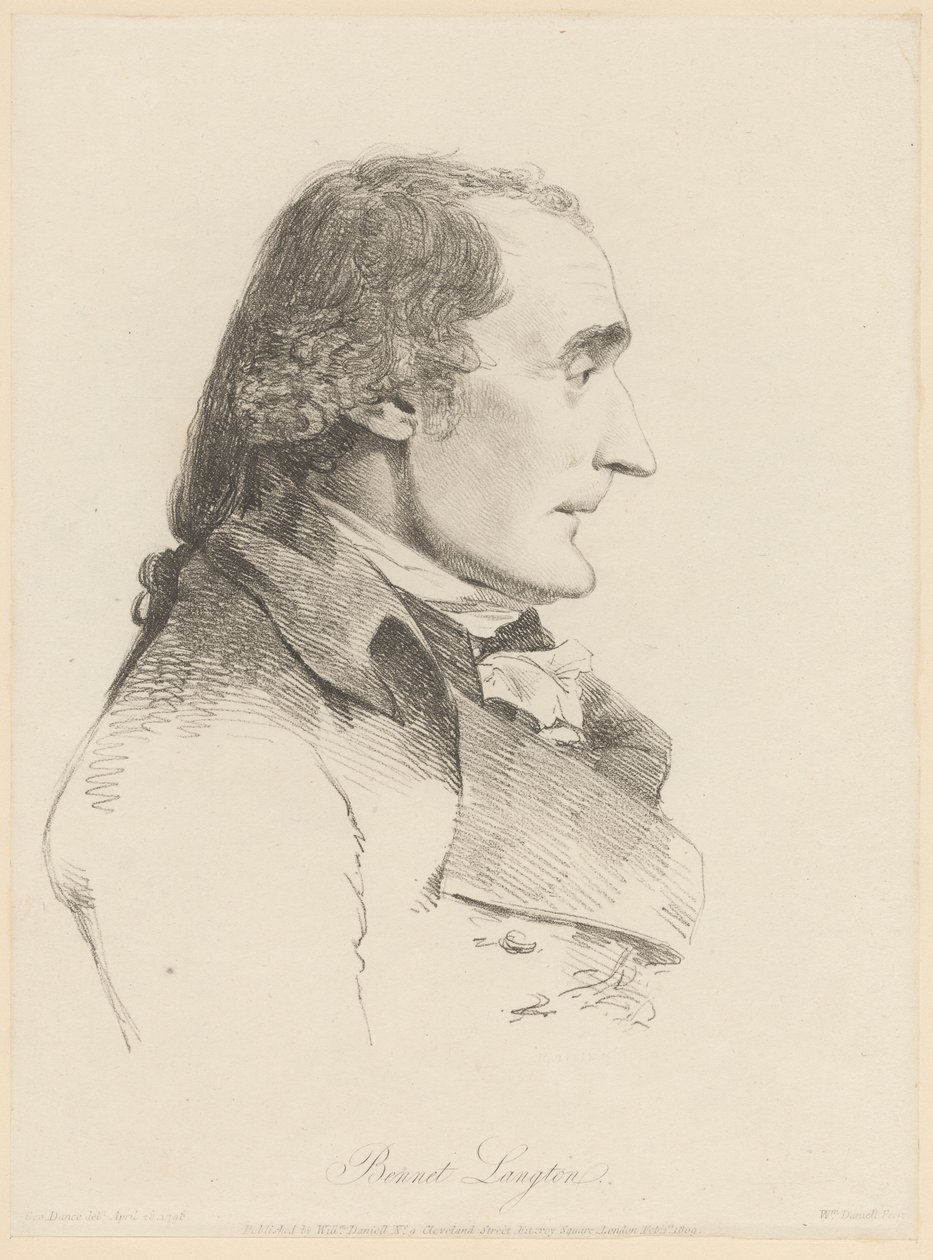 Bennet Langton by William Daniell
