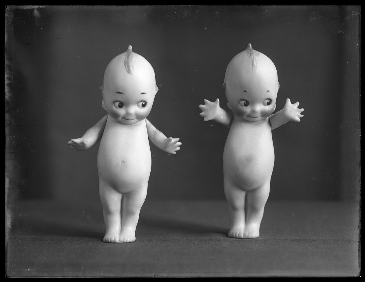 Kewpie bebek çifti, c.1913 by William Davis Hassler