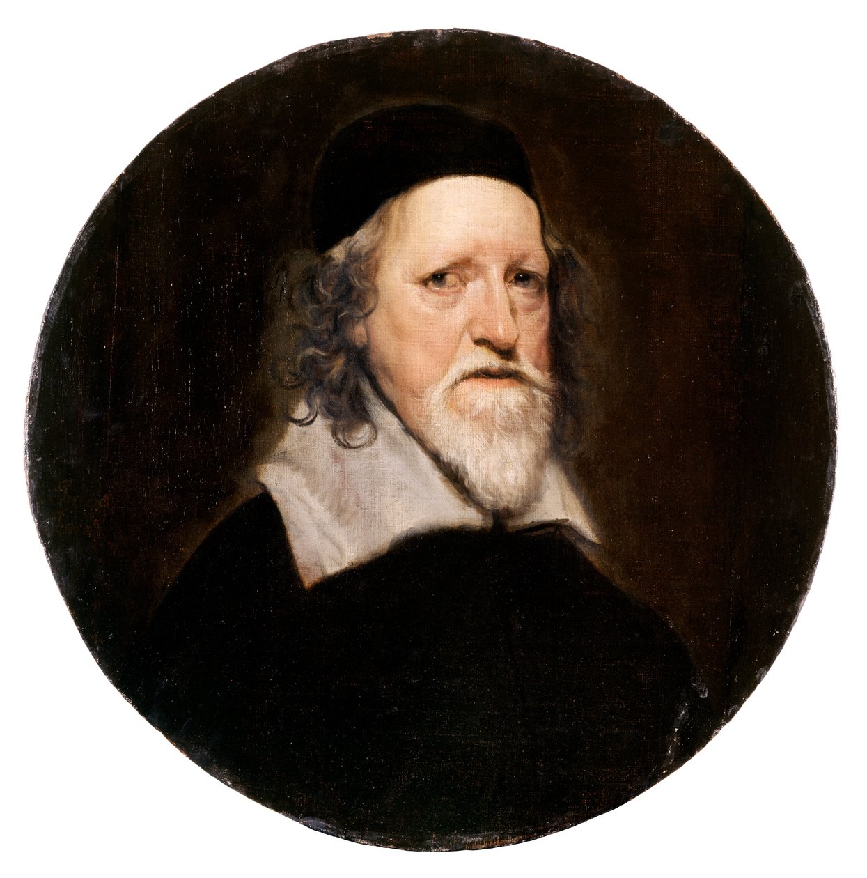 Inigo Jones (tuval üzerine yağlıboya) by William Dobson