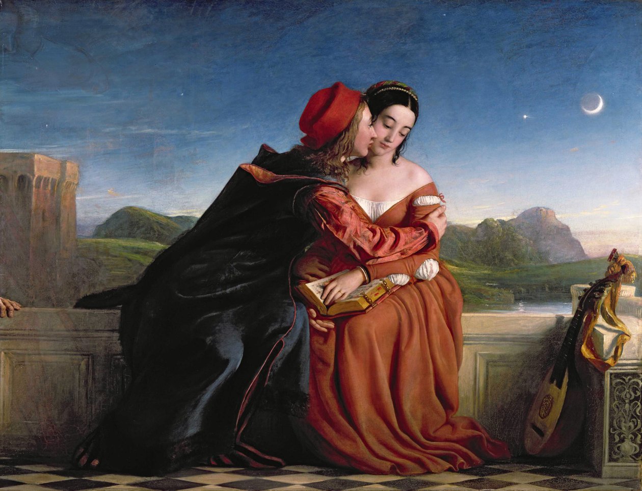 Francesca da Rimini, 1837. by William Dyce