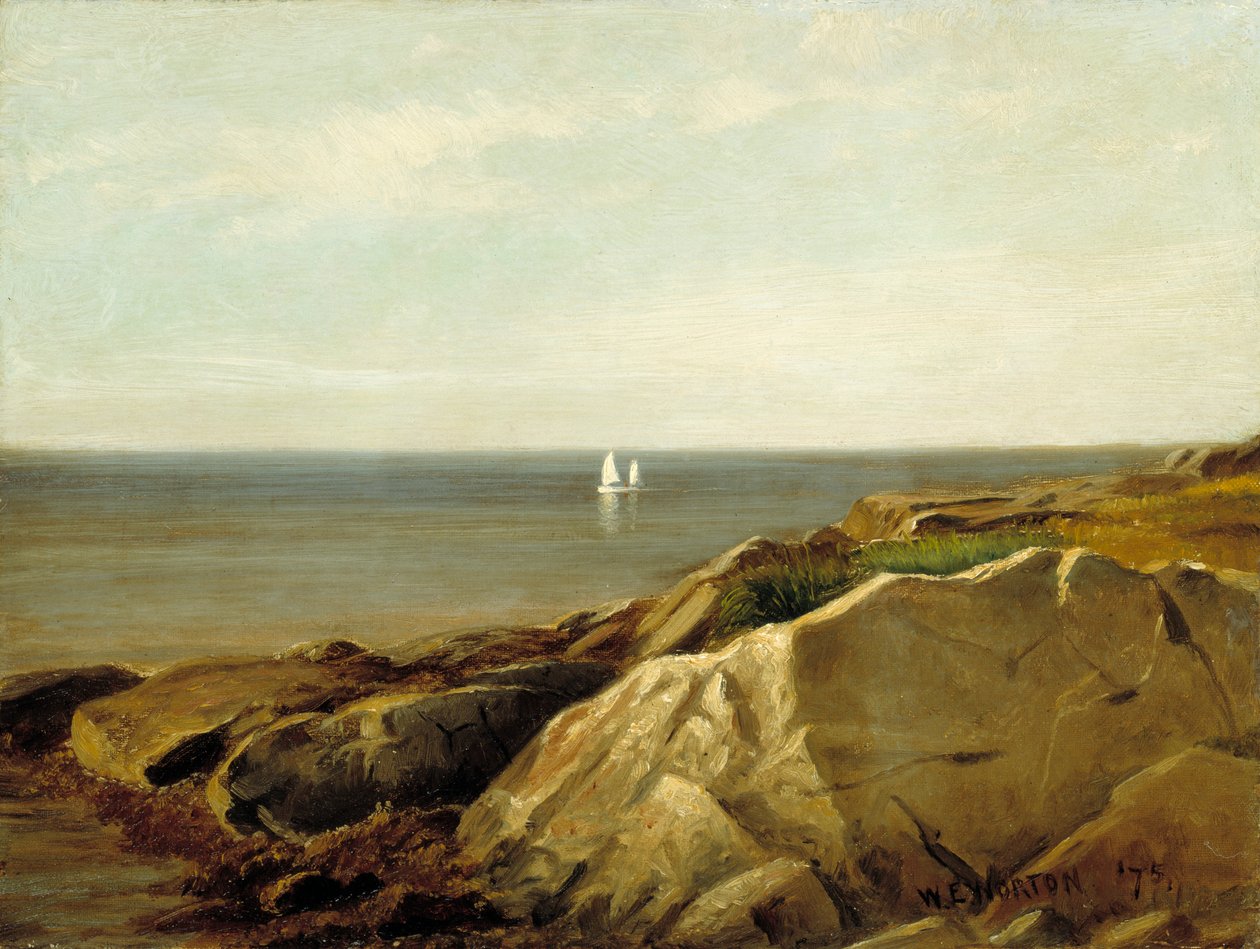 Maine Sahili, 1875. by William E. Norton