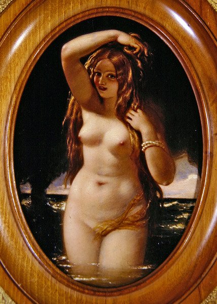 Su Sprite (panelde yağ) by William Edward Frost