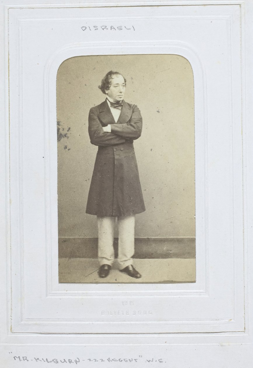 Benjamin Disraeli, 1860-69. by William Edward Kilburn