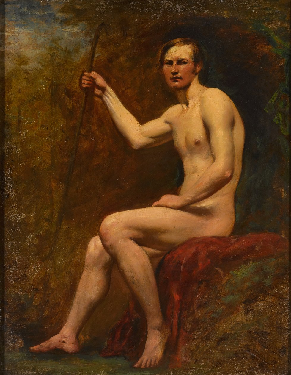 Muhafız Higgins, c.1830 (gemide yağ) by William Etty
