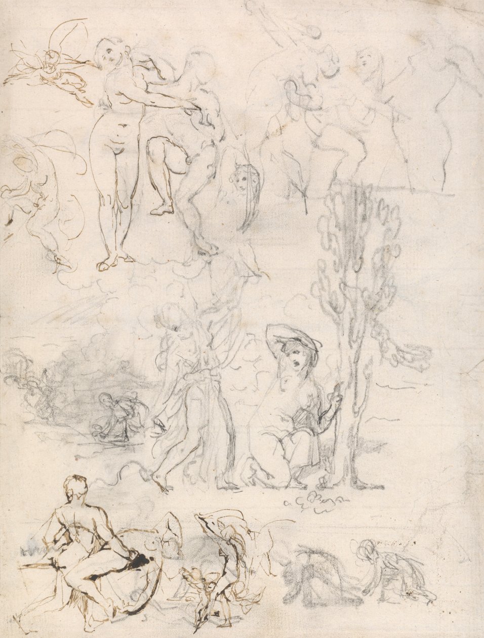 Eskiz sayfası by William Etty