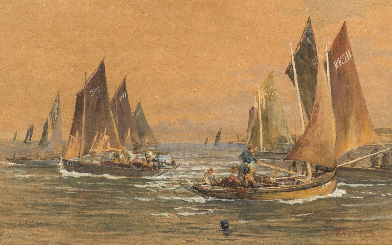 Balıkçı teknesi by William Fleming Vallance