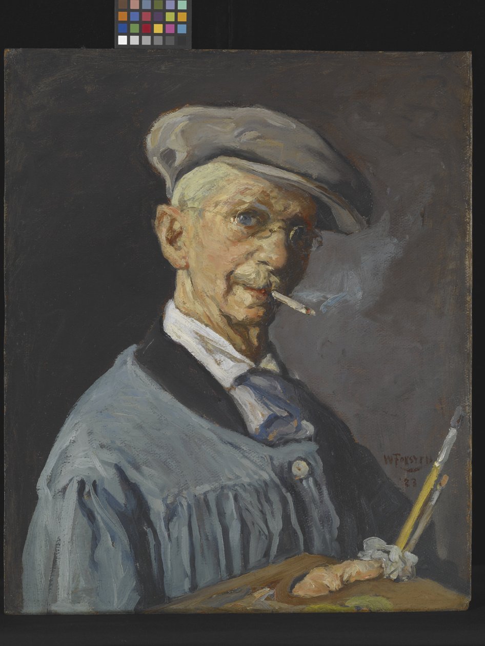 Ressam Adam (tuval üzerine yağlıboya) by William Forsyth