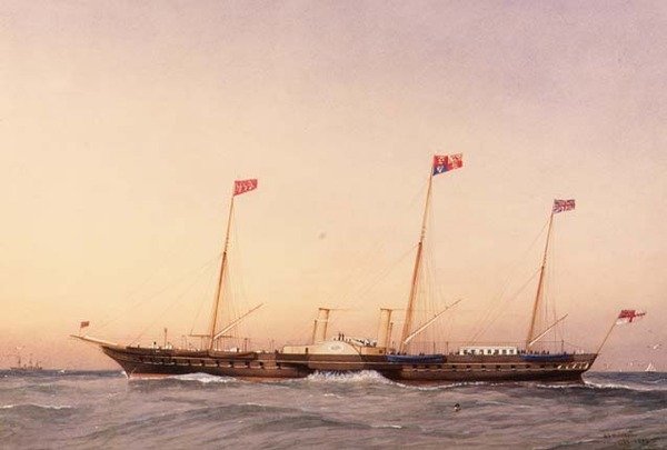 Yat Victoria ve Albert by William Frederick Mitchell