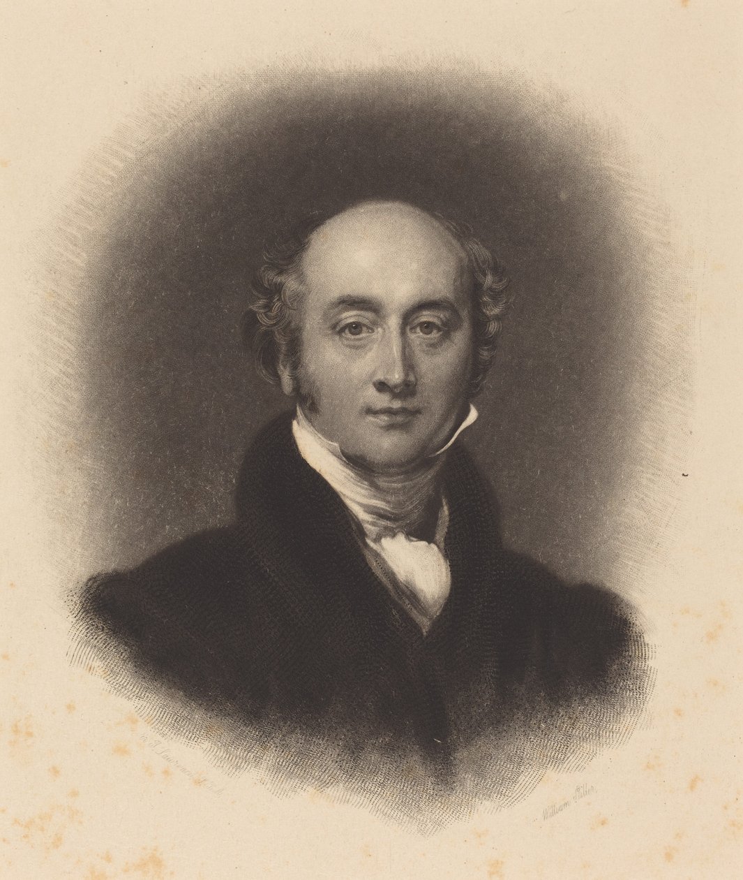 Sör Thomas Lawrence by William Giller after Sir Thomas Lawrence
