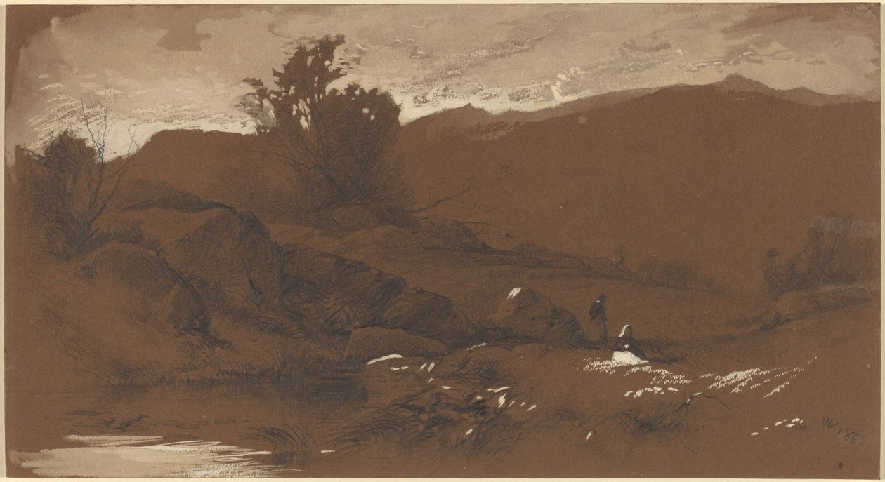 Manzaradaki Figürler by William Hart