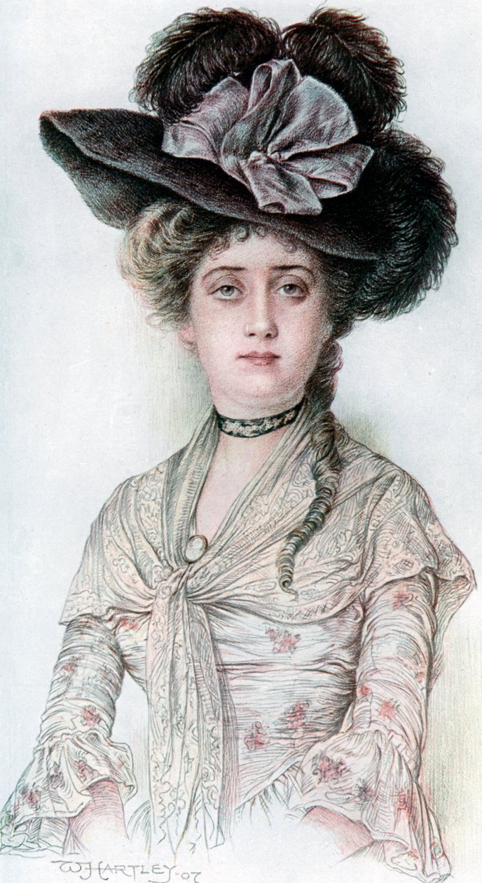 Nell, 1908-1909. by William Hartley Waddington
