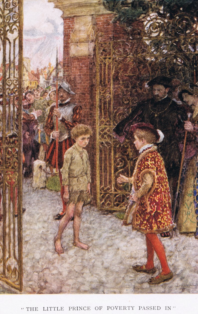 'Yoksulluğun Küçük Prensi içeri girdi' by William Hatherell