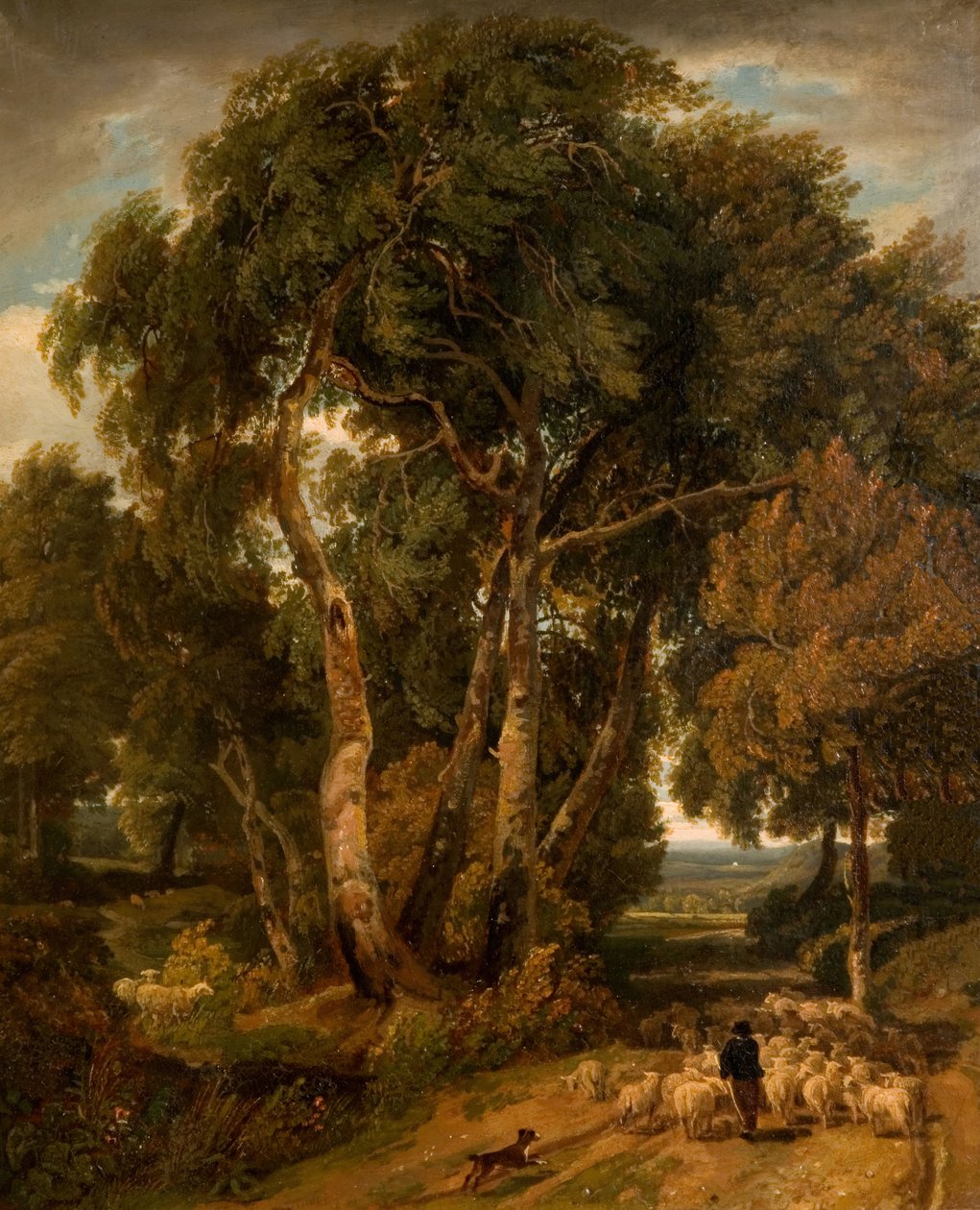 Sürüyü Eve Sürmek, 1806. by William Havell