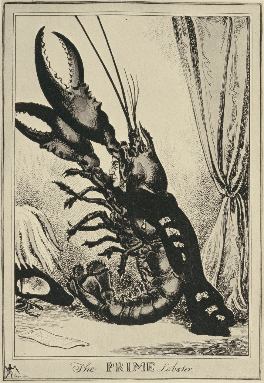 Başbakan Istakoz, 1828 by William Heath